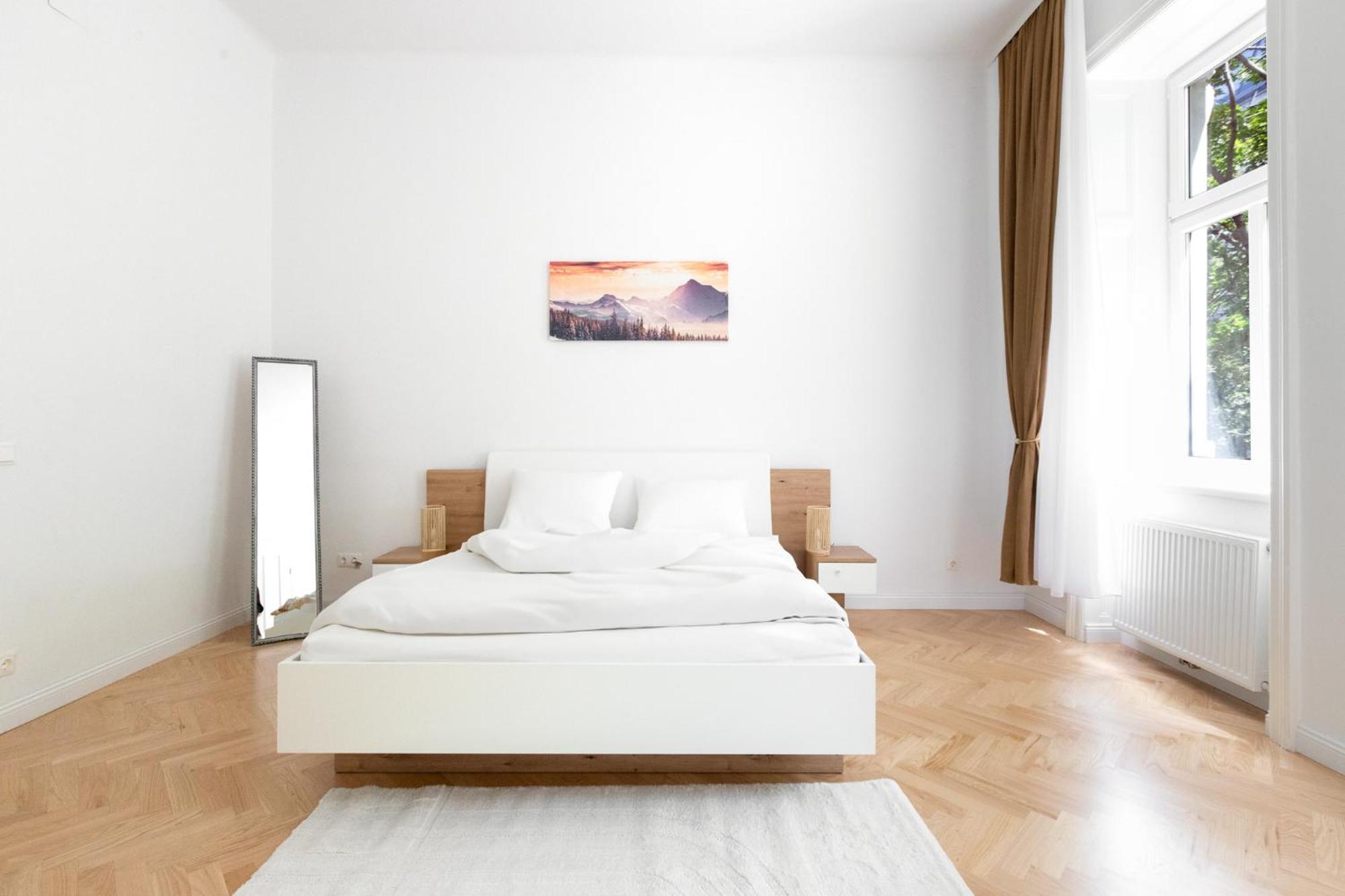 Stilvolle 2 Zimmer Apartment Im Wiener Altbaustil Nahe Donaukanal Viena Exterior foto