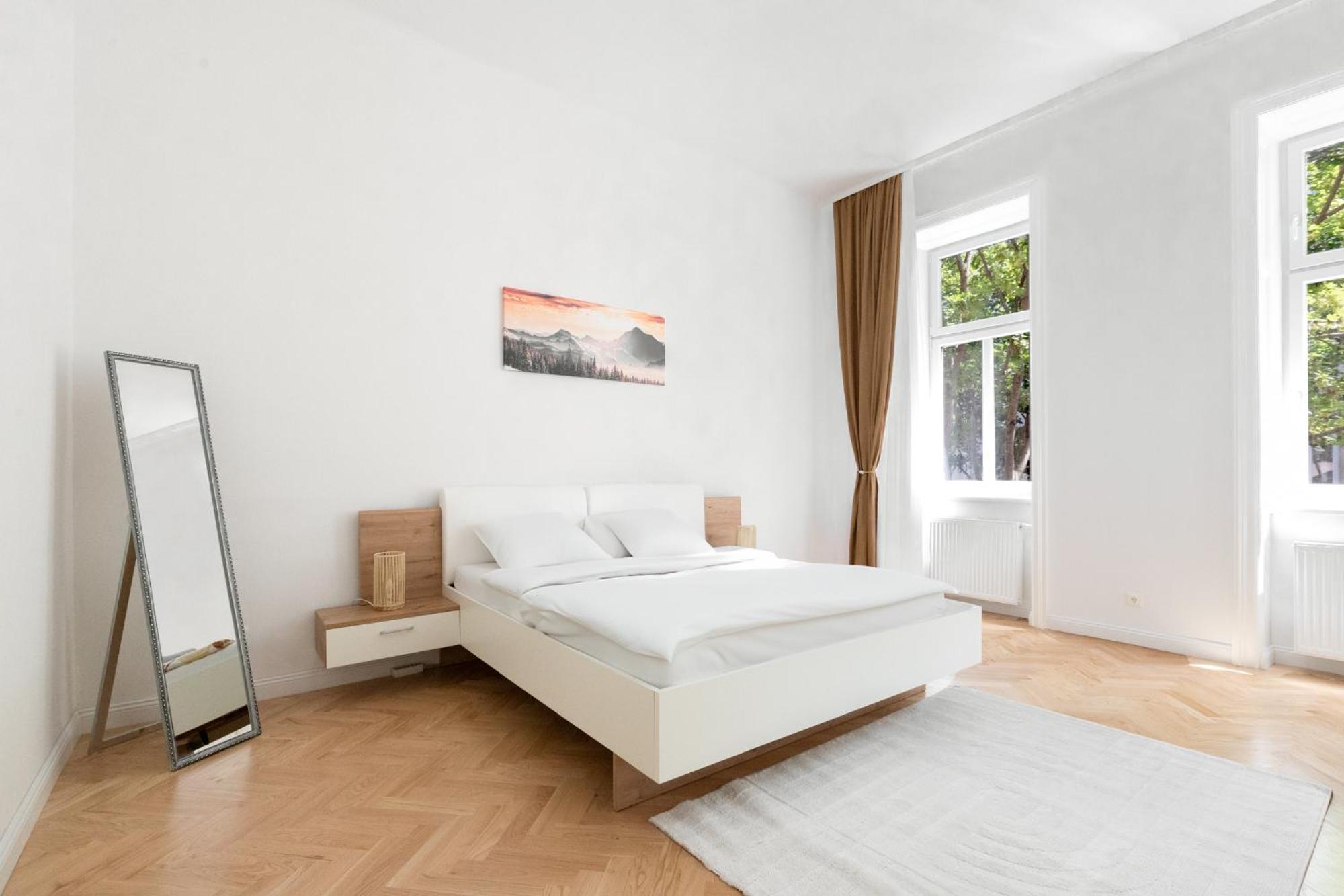 Stilvolle 2 Zimmer Apartment Im Wiener Altbaustil Nahe Donaukanal Viena Exterior foto