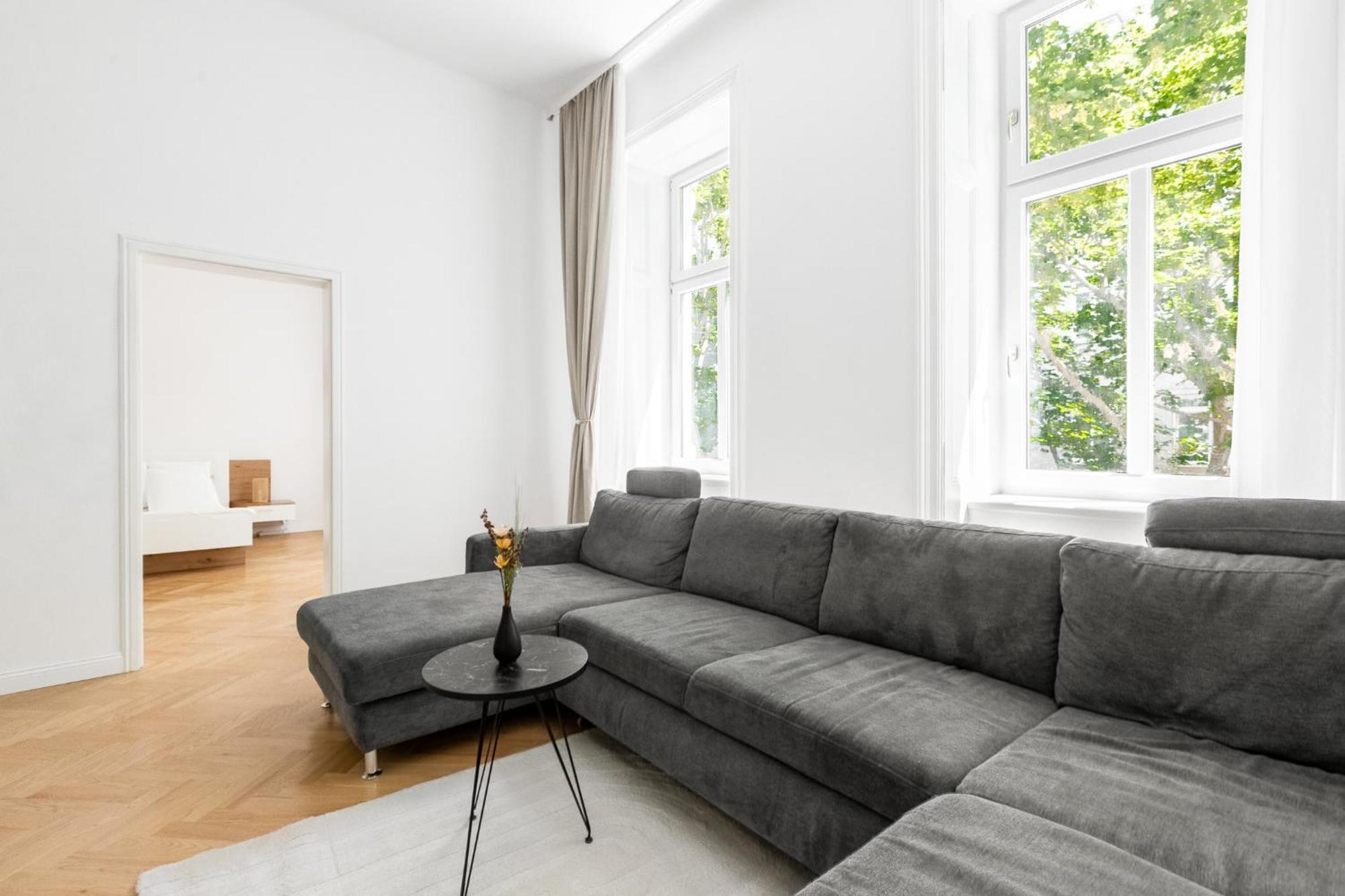 Stilvolle 2 Zimmer Apartment Im Wiener Altbaustil Nahe Donaukanal Viena Exterior foto
