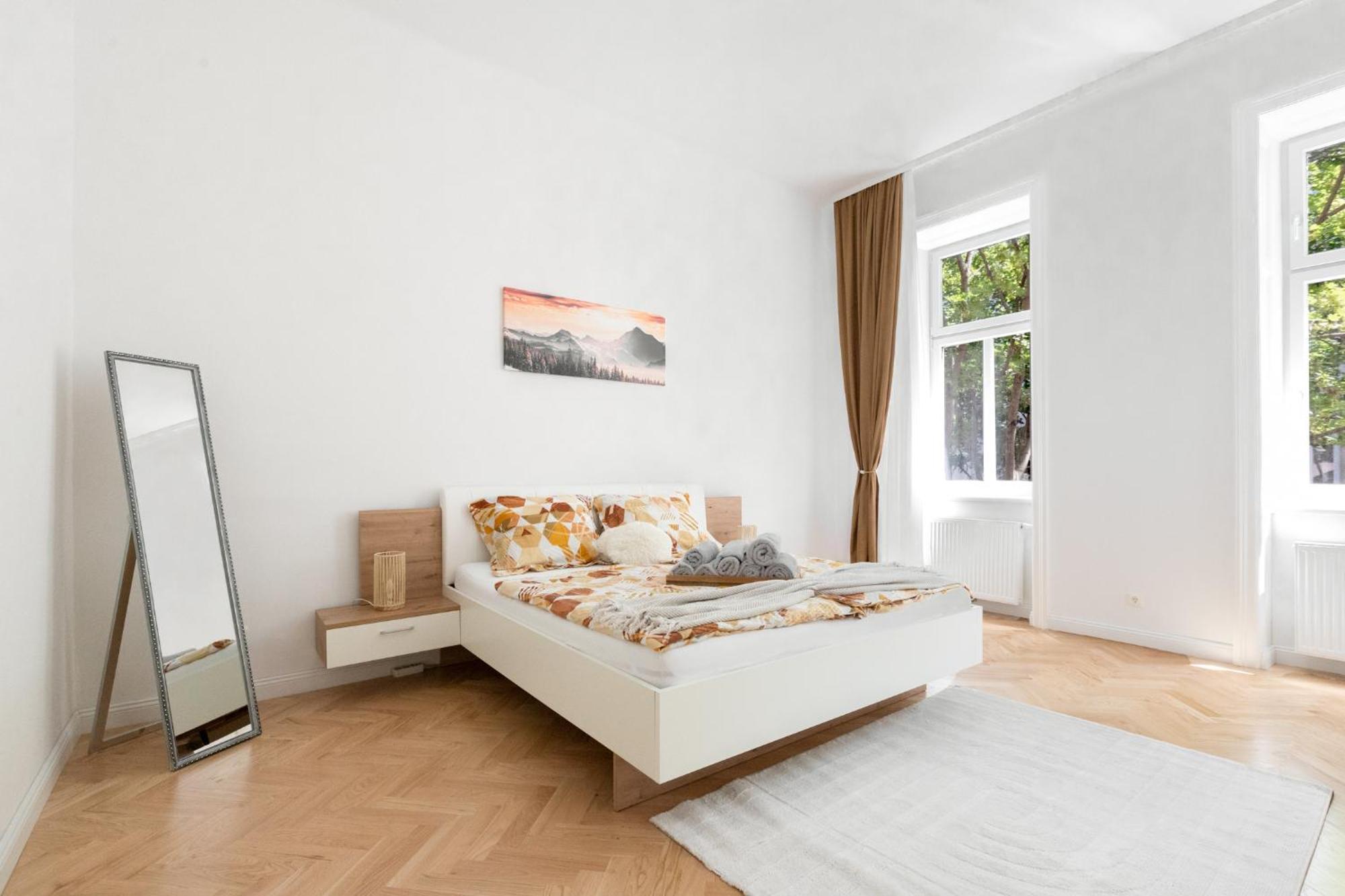 Stilvolle 2 Zimmer Apartment Im Wiener Altbaustil Nahe Donaukanal Viena Exterior foto