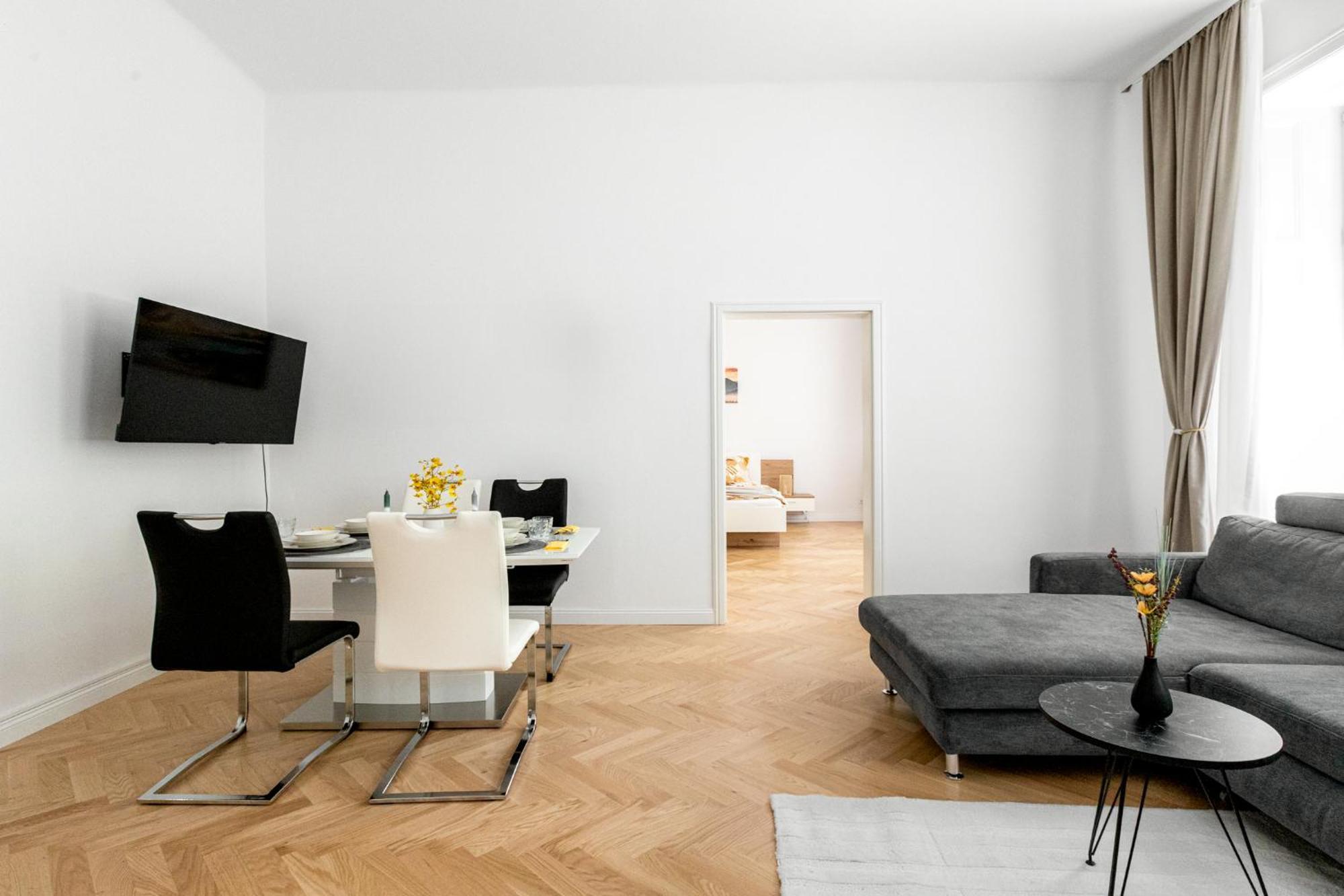 Stilvolle 2 Zimmer Apartment Im Wiener Altbaustil Nahe Donaukanal Viena Exterior foto